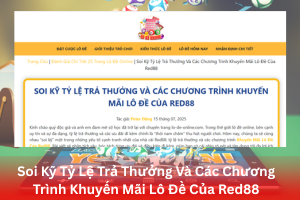 Review đánh giá khuyến mãi lô đề của Red88